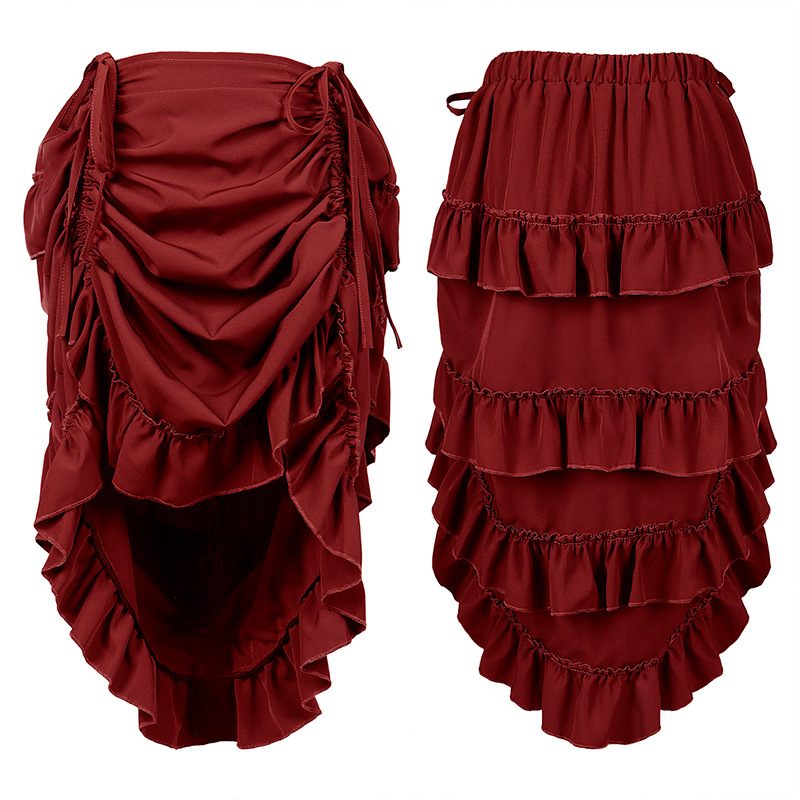 Steampunk Victorian Pleated Co - Skirts recension och pris