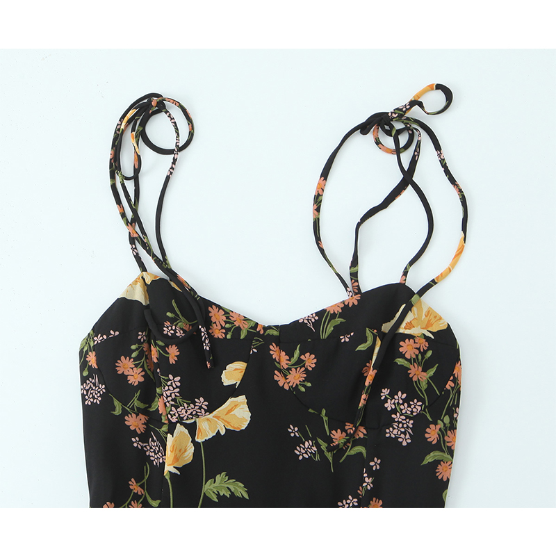 YENKYE French Style Vintage Fl - French Vintage Floral Midi Dress recension och pris