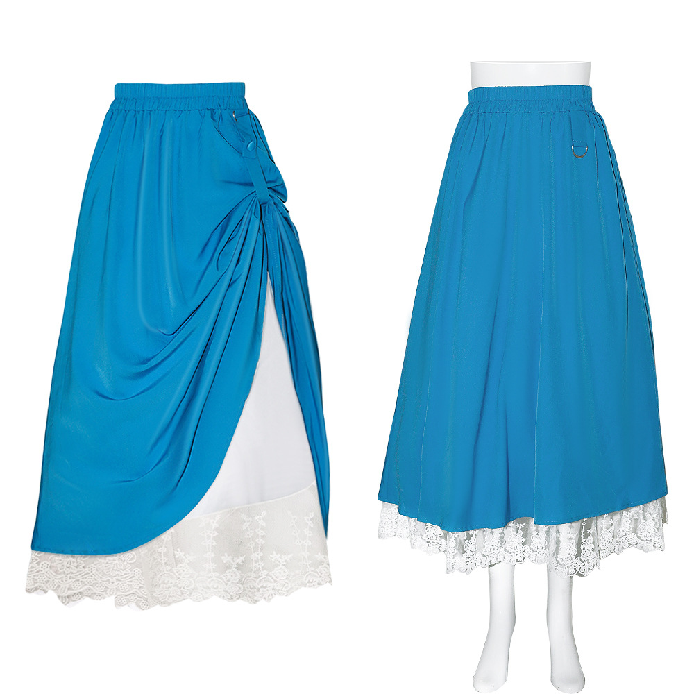 Womens Steampunk Skirt Gothic  - Skirts recension och pris