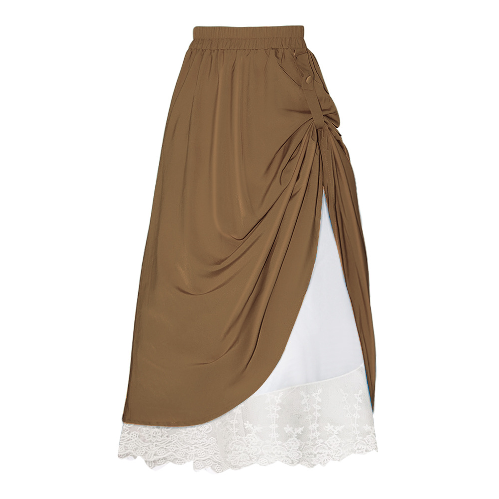 Womens Steampunk Skirt Gothic  - Skirts recension och pris