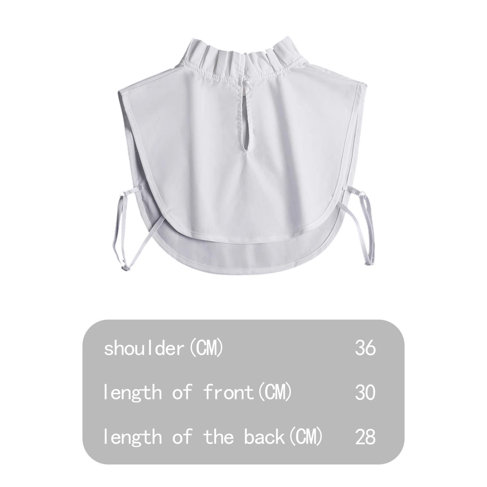 Versatile Decorative Fake Coll - Blouses recension och pris