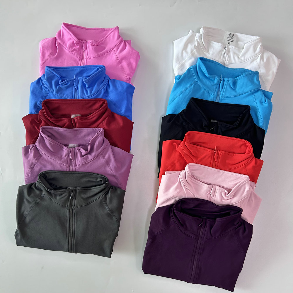 No Logo Yoga Jacket With Half  - Blouses recension och pris